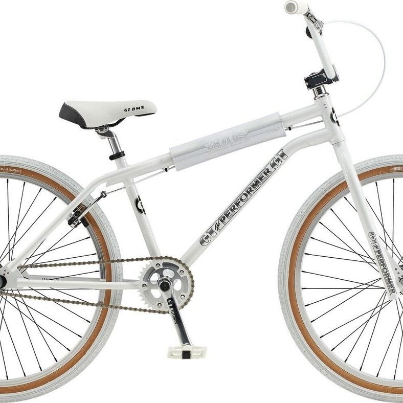 GT Bikes BMX 2020 PRO PERFORMER HERITAGE 26 Bike white/chrome BRAND NEW RARE****