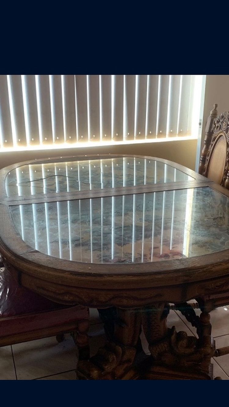 Antique Asian Dining Table