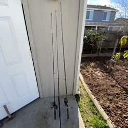 3 Fishing Poles