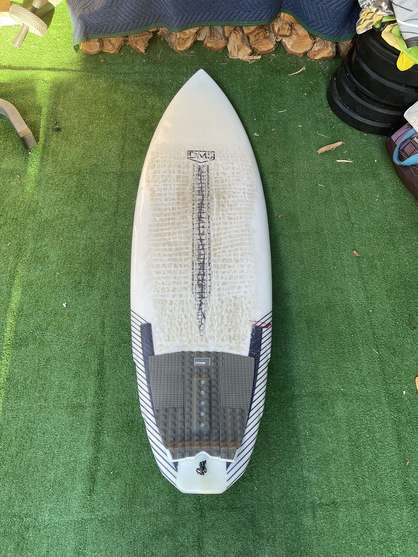 5'8” DMS Thunderbird Surfboard