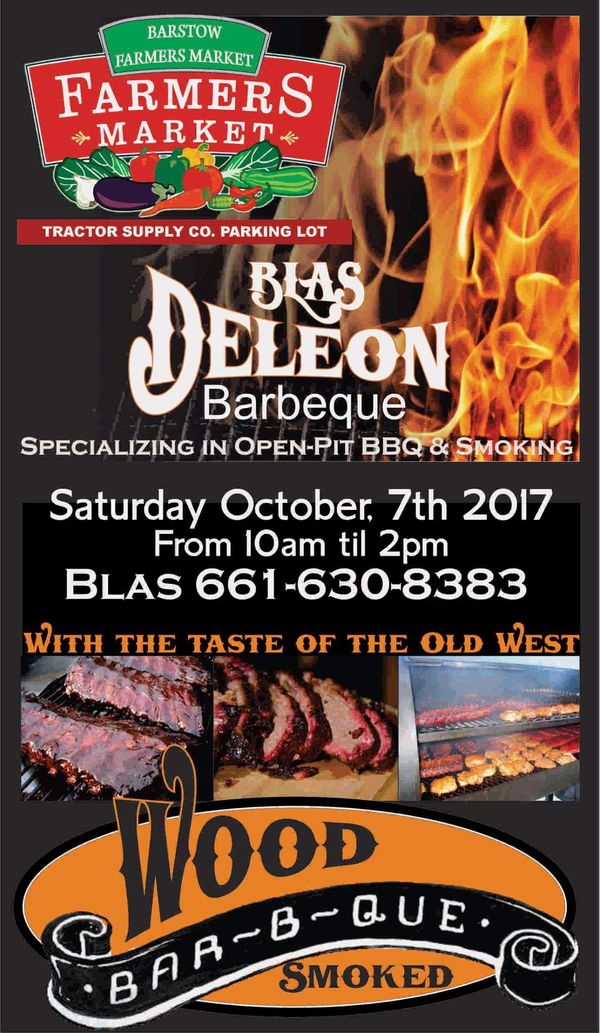 Oct 7th 2017 Farmers Market Tractor Supply Barstow For Sale In
