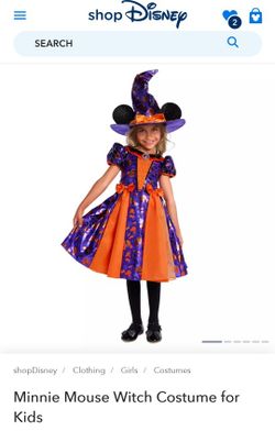 Minnie Mouse Witch Costume