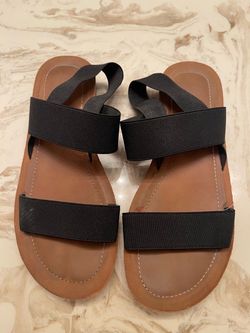 Double Strap Slide Sandals size 7