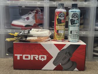 Chemical Guys TORQ X Orbital Polisher w/ Pads & Polish - $200