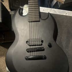 LTD Black Metal Viper 7 Electric Guitar