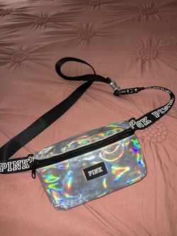 PINK Iridescent Fanny Pack