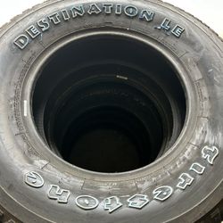 255/70 16  Set Of New Firestone Destination Tires 