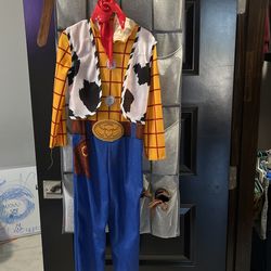 Toddler Woody Costume With Cowboy Hat