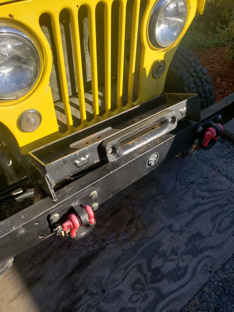 Warn Winch Plate