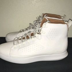 Under Armor UAS Club MID White Leather 
