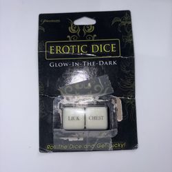 Spencers Glow in the Dark Erotic Dice - Roll The Dice and Get Lucky!