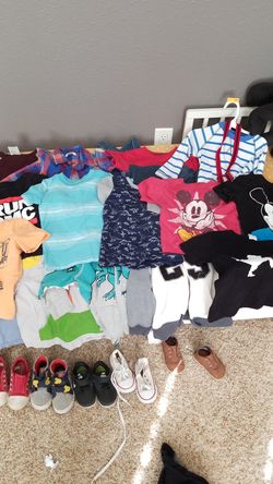 Toddle clothes and shoes