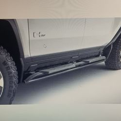 OEM 2024-2026 Hummer EV SUV Running Boards/Assist Steps Black GM Part 8(contact info removed)