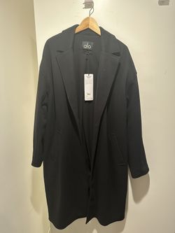 Alo VIP Blazer Trench Black