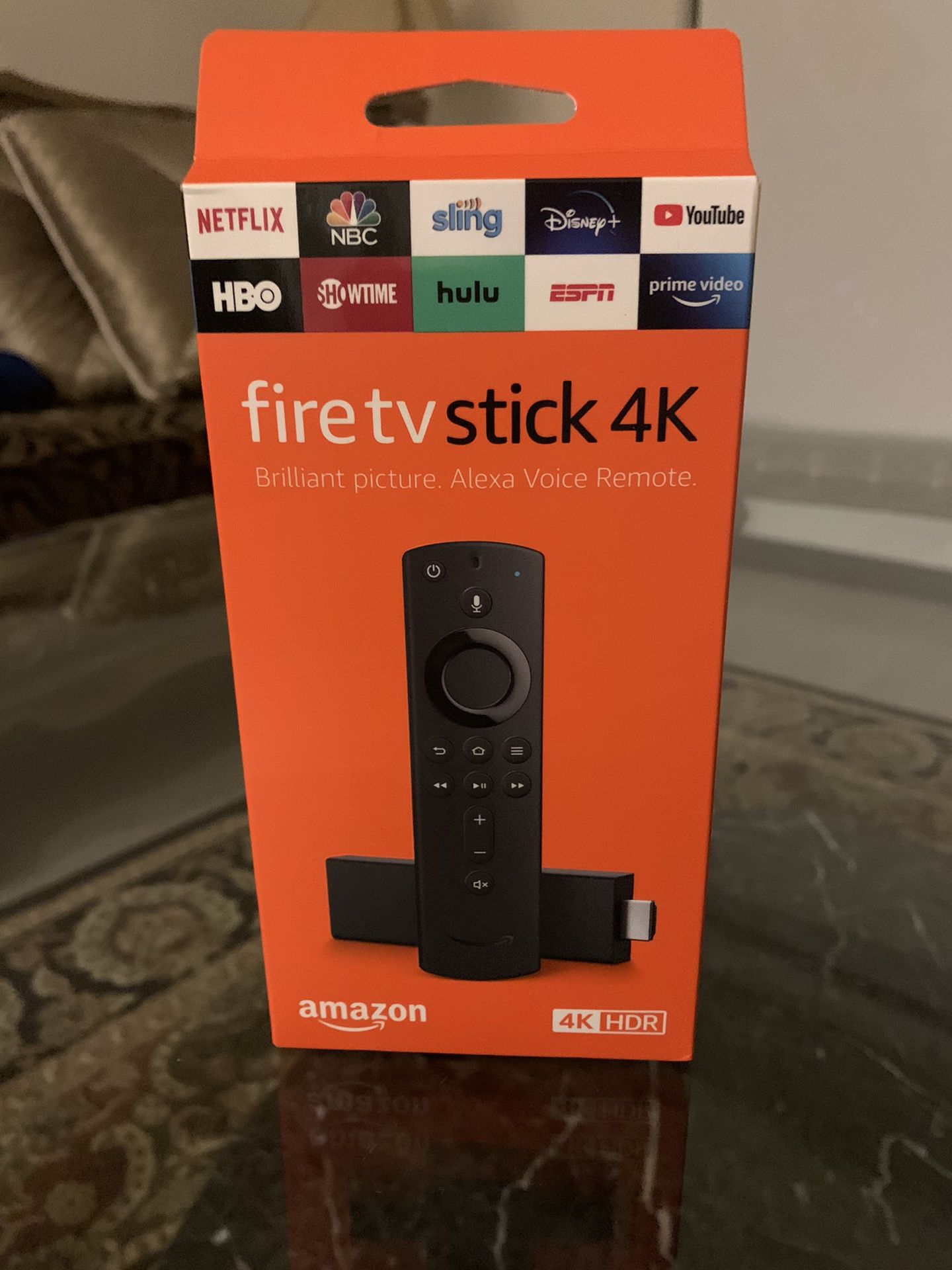 Amazon Firestick 4k Streaming Device w/ Alexa - NEW