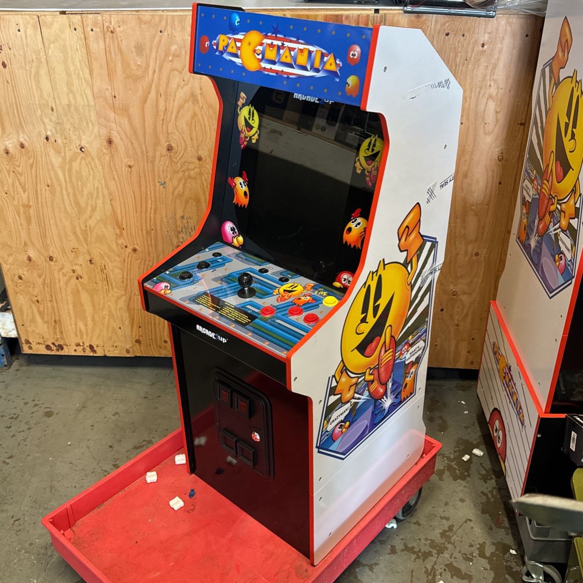 Pac-Mania PAC Man Arcade 1 Up Machine - Excellent Condition 