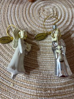 Vintage Angel Ornaments original tags