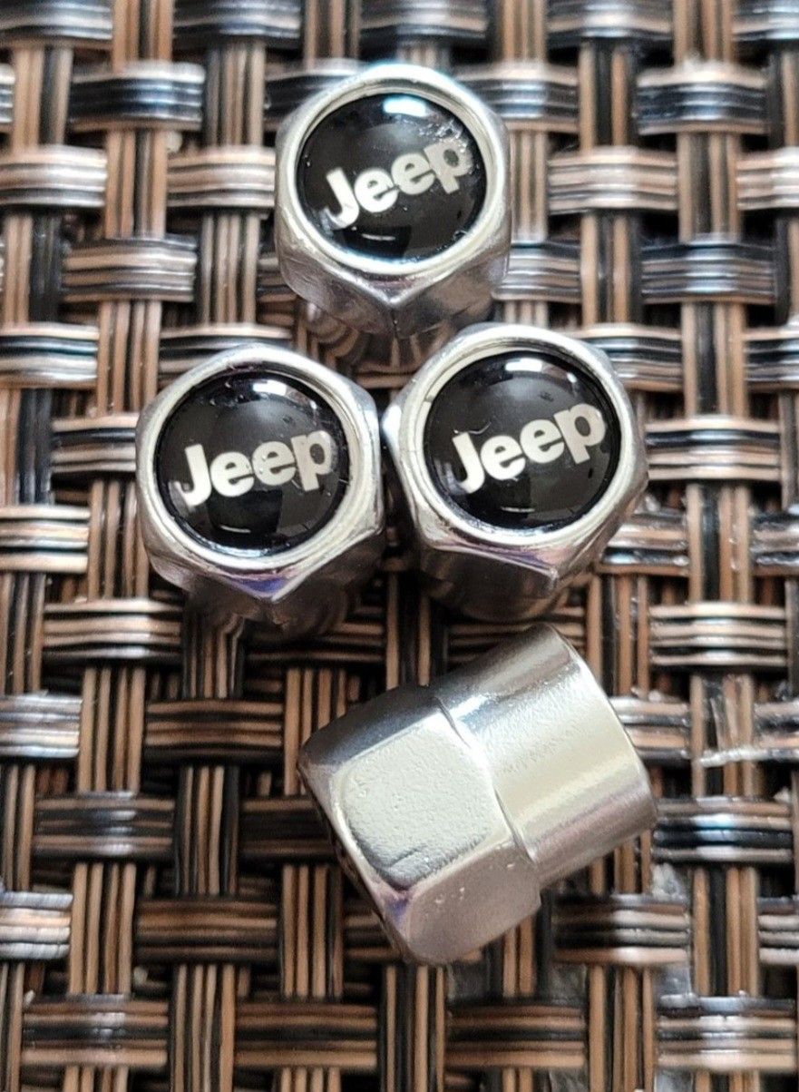 Tire Valve  Cap Cover Compatible for Jeep