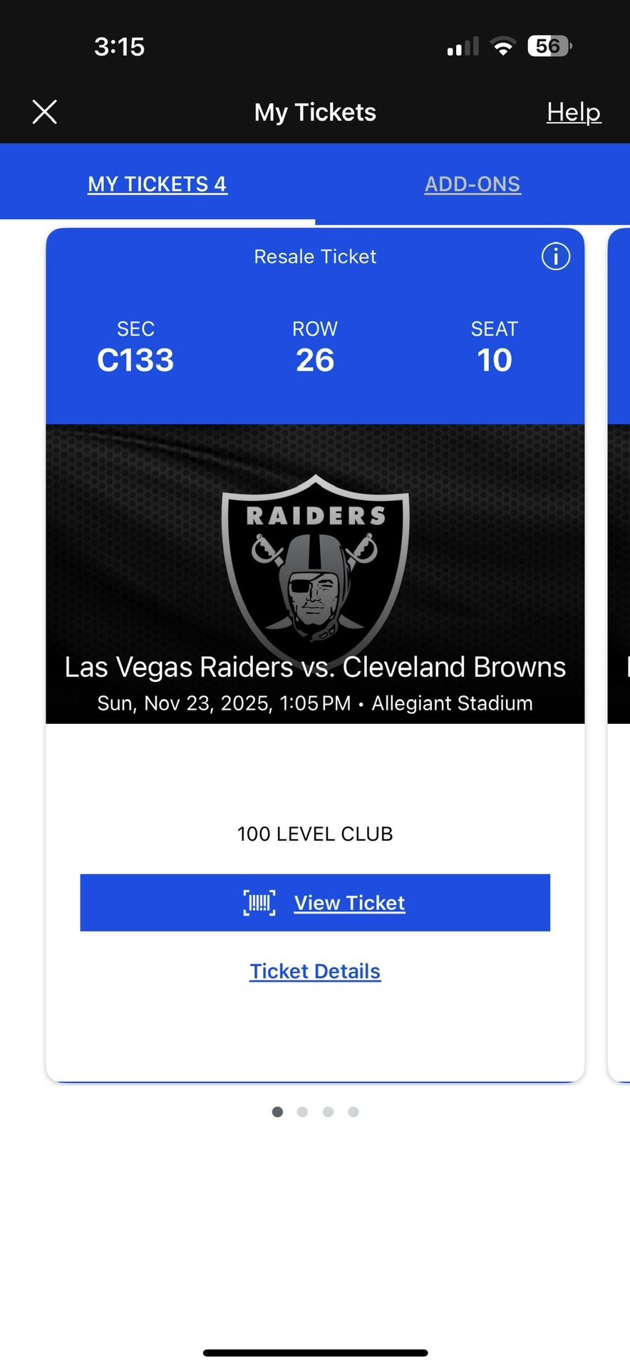 Raider Tickets 2
