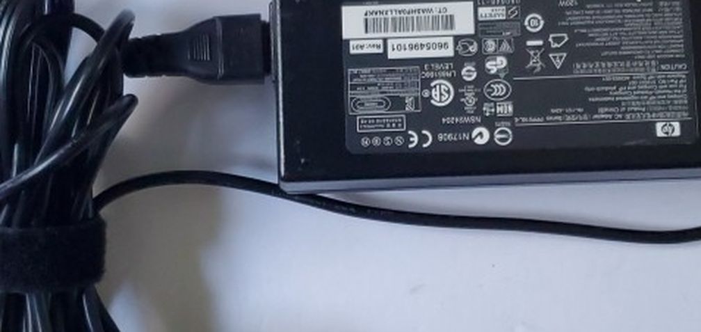 HP Laptop Power Cord AC Adapter