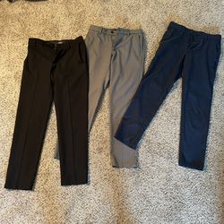 Mens Haggar Stretch Trousers