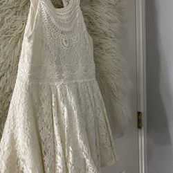 Girl’s White Dress 