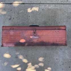 Custom vintage Craftsman toolbox.