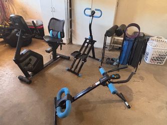 Workout equipment lot
