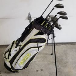 Taylormade golf club set 
