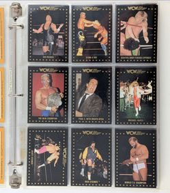 WCW Wrestling Trading Cards 1991