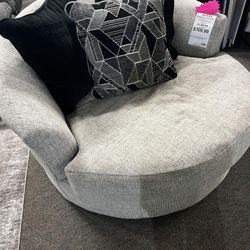 Oversized Round Swivel Chair | Wonderful 