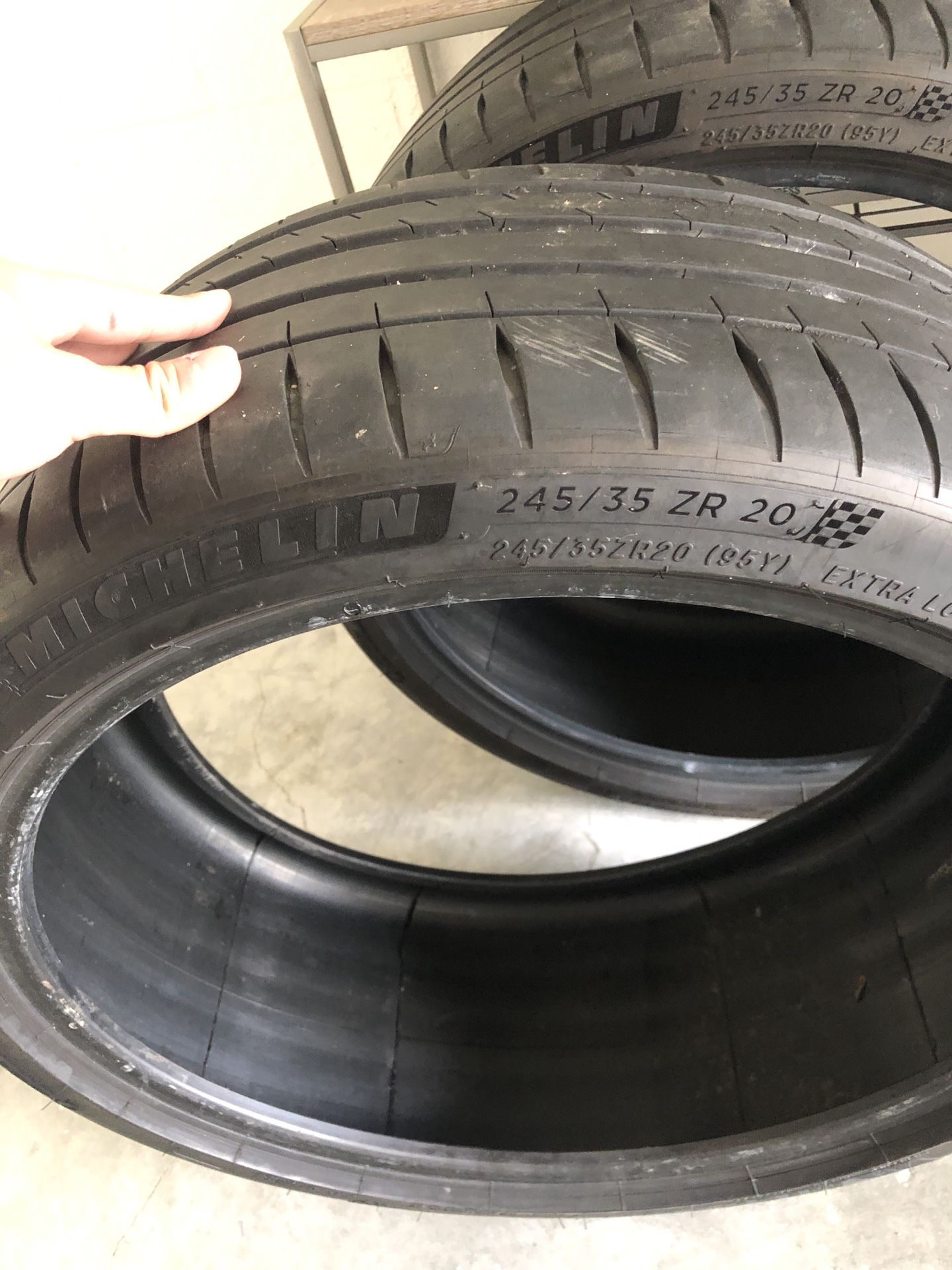 X2 - 245/35/20 Michelin tires
