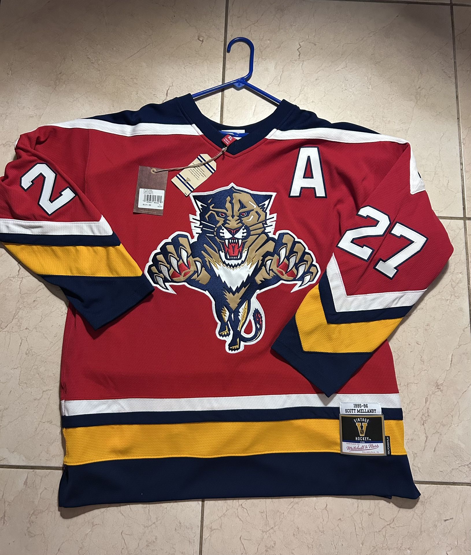 π₯
π Mitchell & Ness Florida Panthers 1(contact info removed) Vintage Sz XL Brand New With Tags π·οΈ