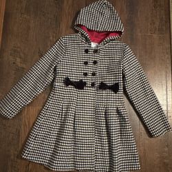 Joe- Ella Tiffani Girls Dress Hooded Coat Size 10
