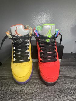 Jordan 5 “What The” Size 5.5 Youth