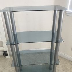 Glass Shelving Unit