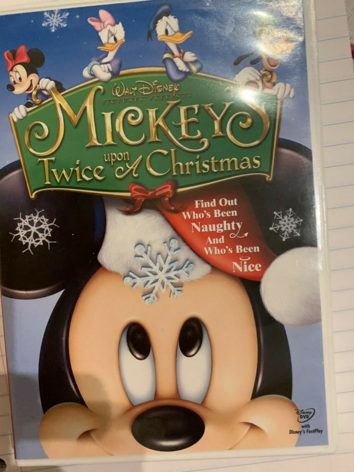 Mickeys Twice upon a Christmas DVD