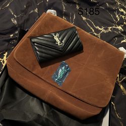 Large Bag Includes Free Wallet !! 🤎