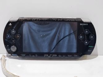 Sony PSP 1001 Black Handheld Console Portable System For Parts Or Repair OEM