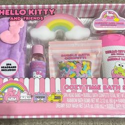 Bluey/Hello Kitty Bath Set 
