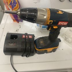 Ryobi Drill And Charger 