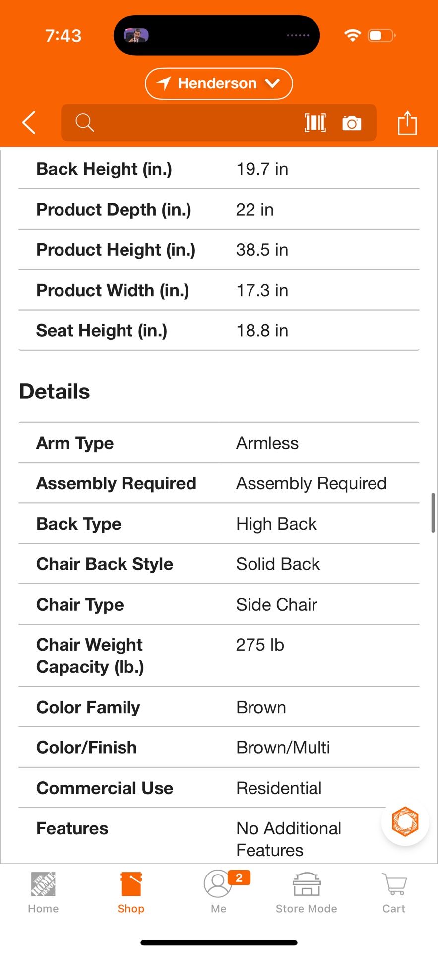 SAFAVIEH Odette Wicker Chair in Brown Multi (2 Pack)