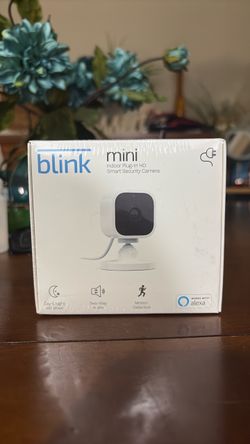 Blink Mini Indoor Plug-In HD Security Camera
