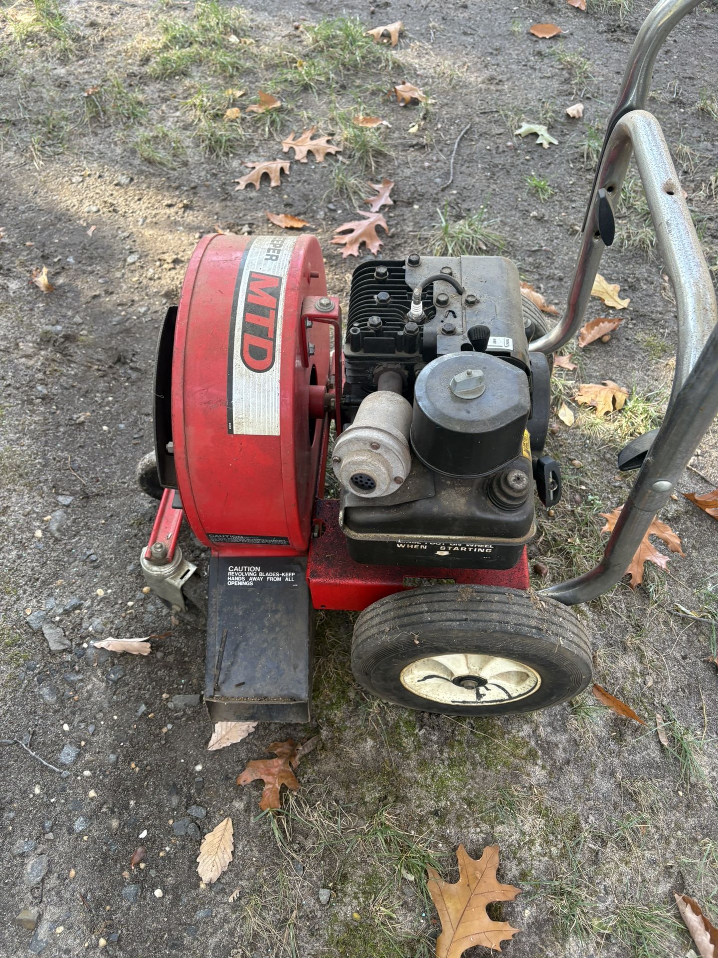 M T D  Leaf Blower 