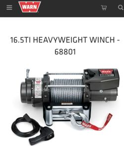 Warn 16.5ti winch