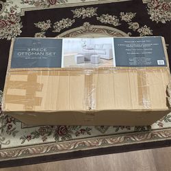 3 Piece Ottoman Set