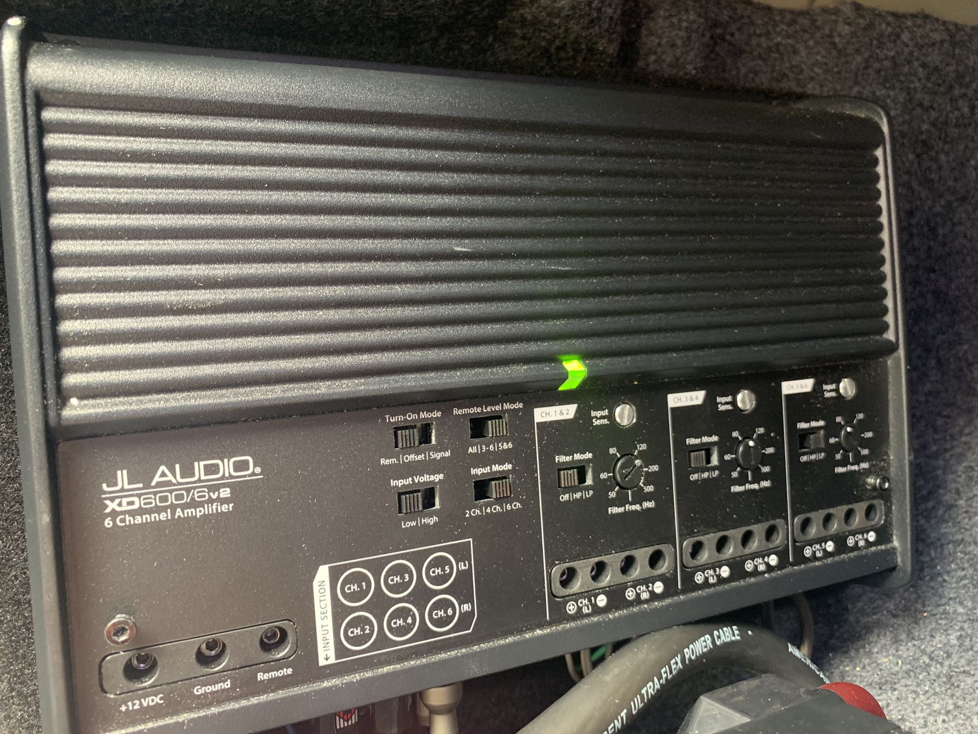 JL Audio 6-Channel Amplifier XD600/6