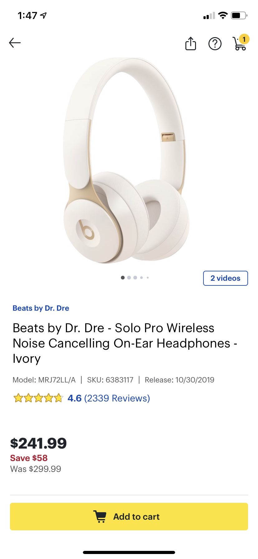 Beats Solo Pro Wireless 