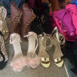 26 Pairs Of Shoes $10 EACH. Size 8. A Couple 7.5