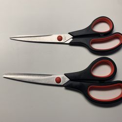Black and Red Stainless Steel Home Office Scissors   $5 Each  Cash only  Pick up in North San Jose, By appointment only  Location: located close to Sh